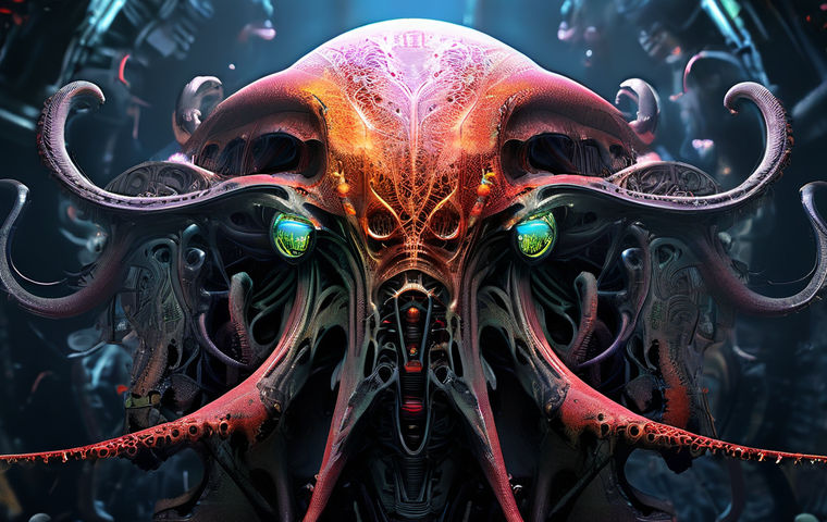 Alien headshot